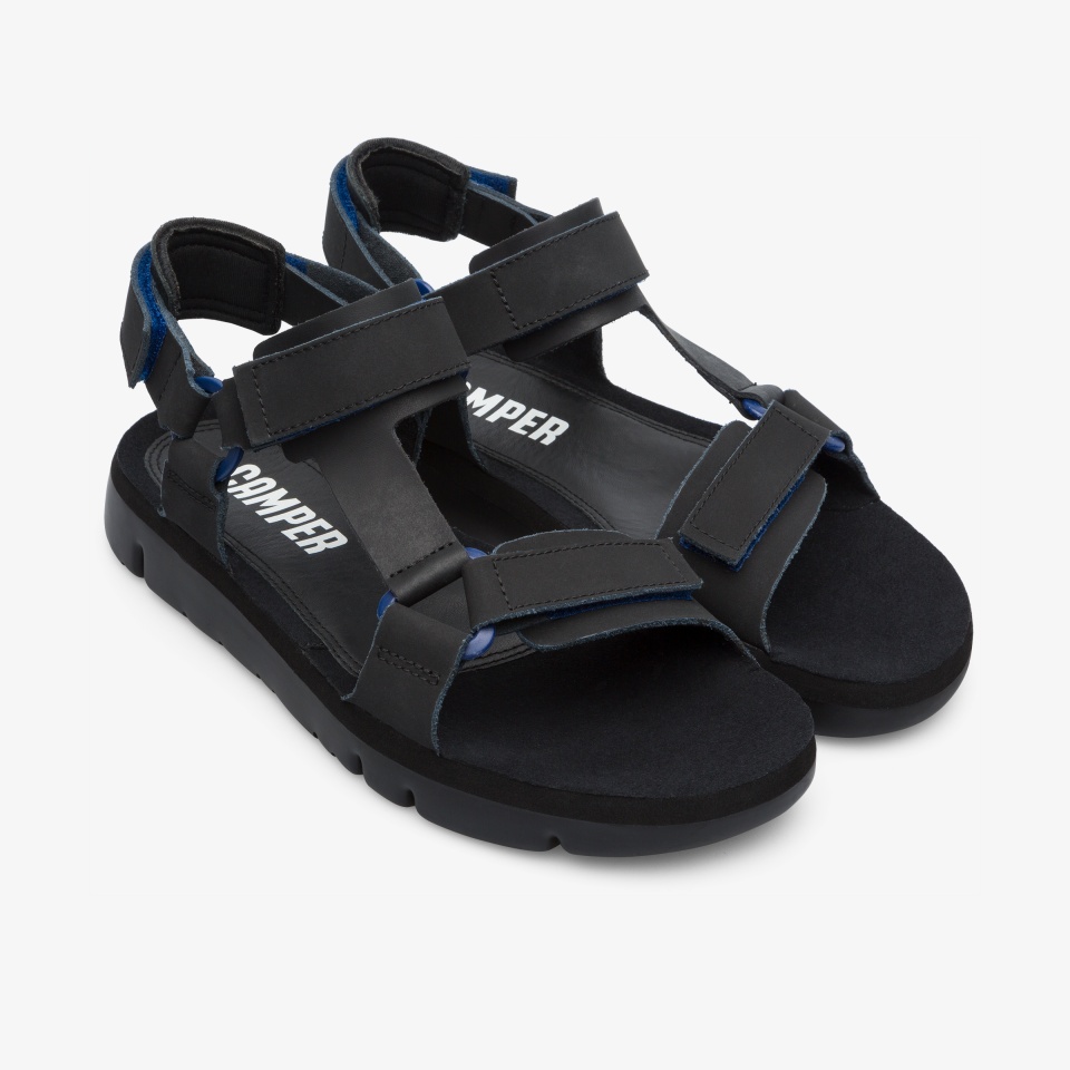 Sandalias Camper Oruga Hombre - Negras | Camper Mexico + 1620XJDWU